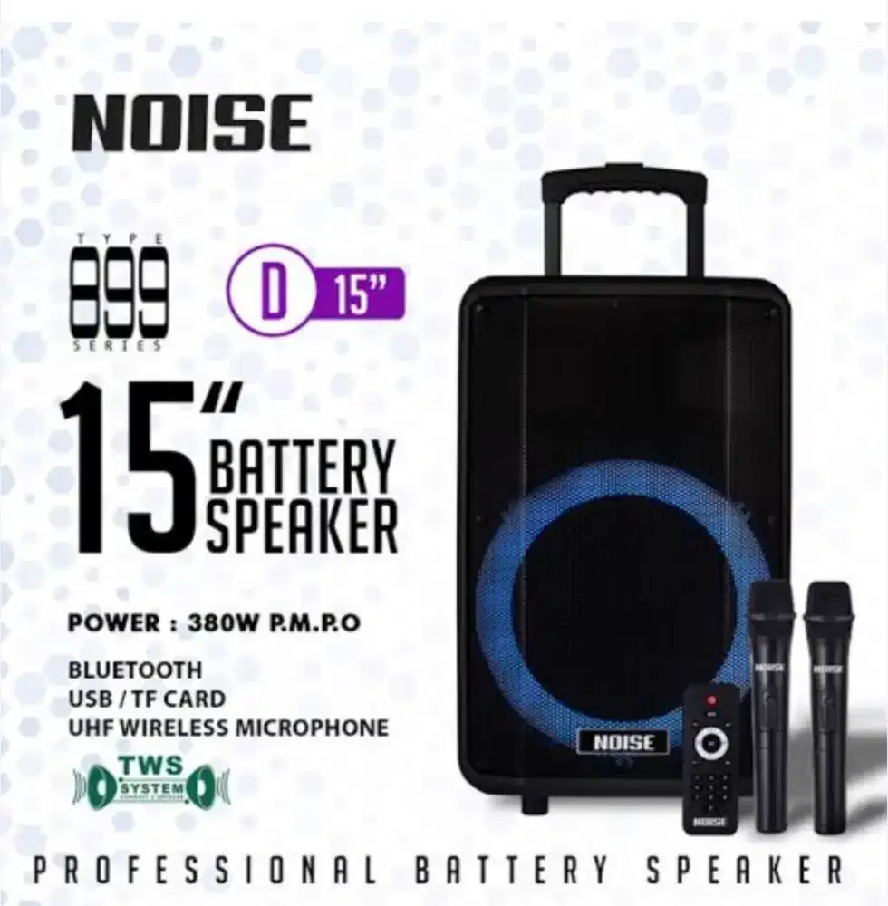 Speaker Noise 888 15 inci