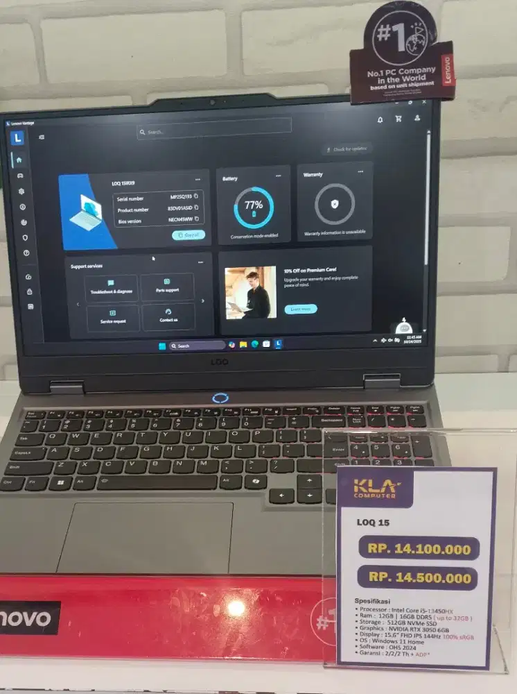 Yang masih cari Lenovo LOQ promo cashback dan kredit di KLA komputer