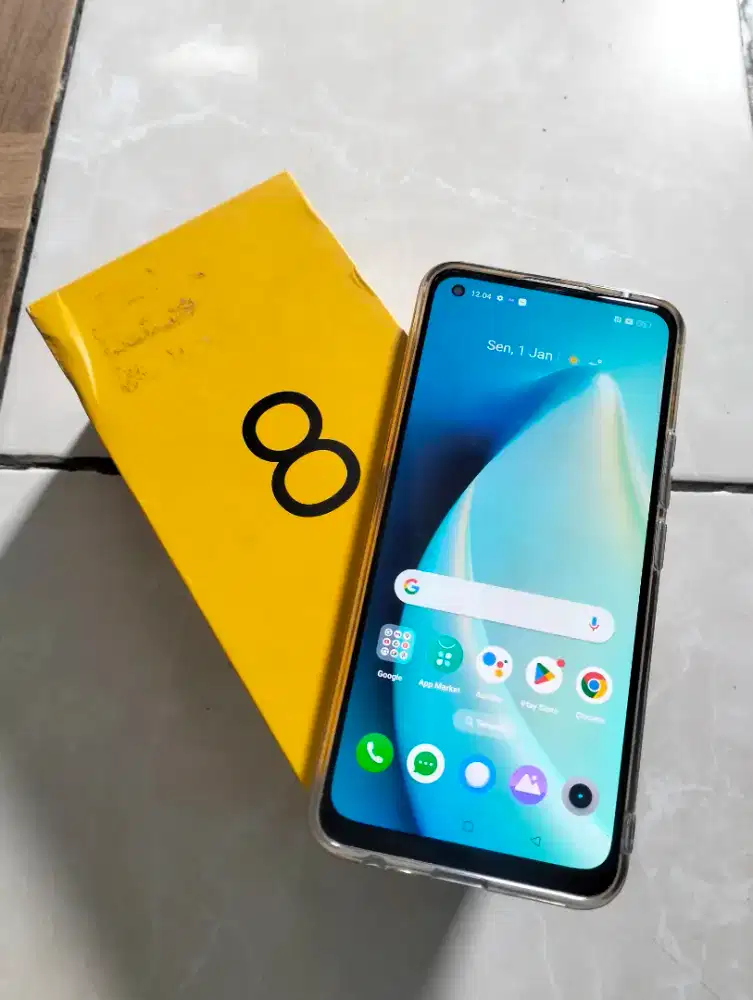 Realme 8 ram 8/128 Fullset