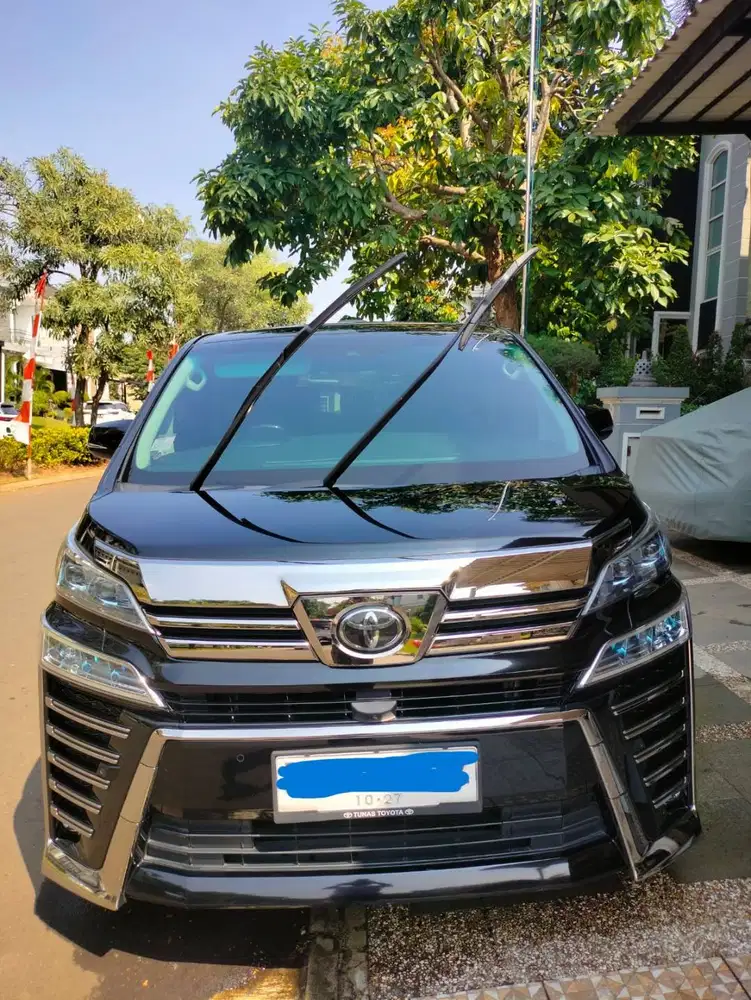 TOYOTA VELLFIRE 2.5 G AT HITAM