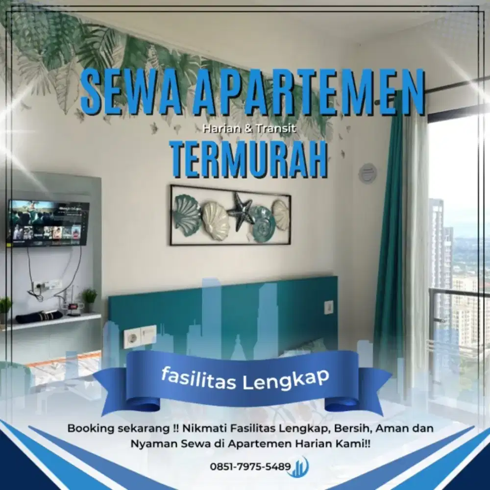 SEWA APARTEMEN HARIAN TRANSIT JAKARTA PUSAT GREEN PRAMUKA TERMURAH
