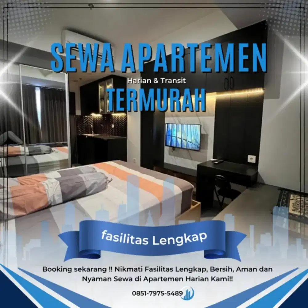 SEWA APARTEMEN GRAND KAMALA LAGOON BEKASI SELATAN HARIAN TERMURAH