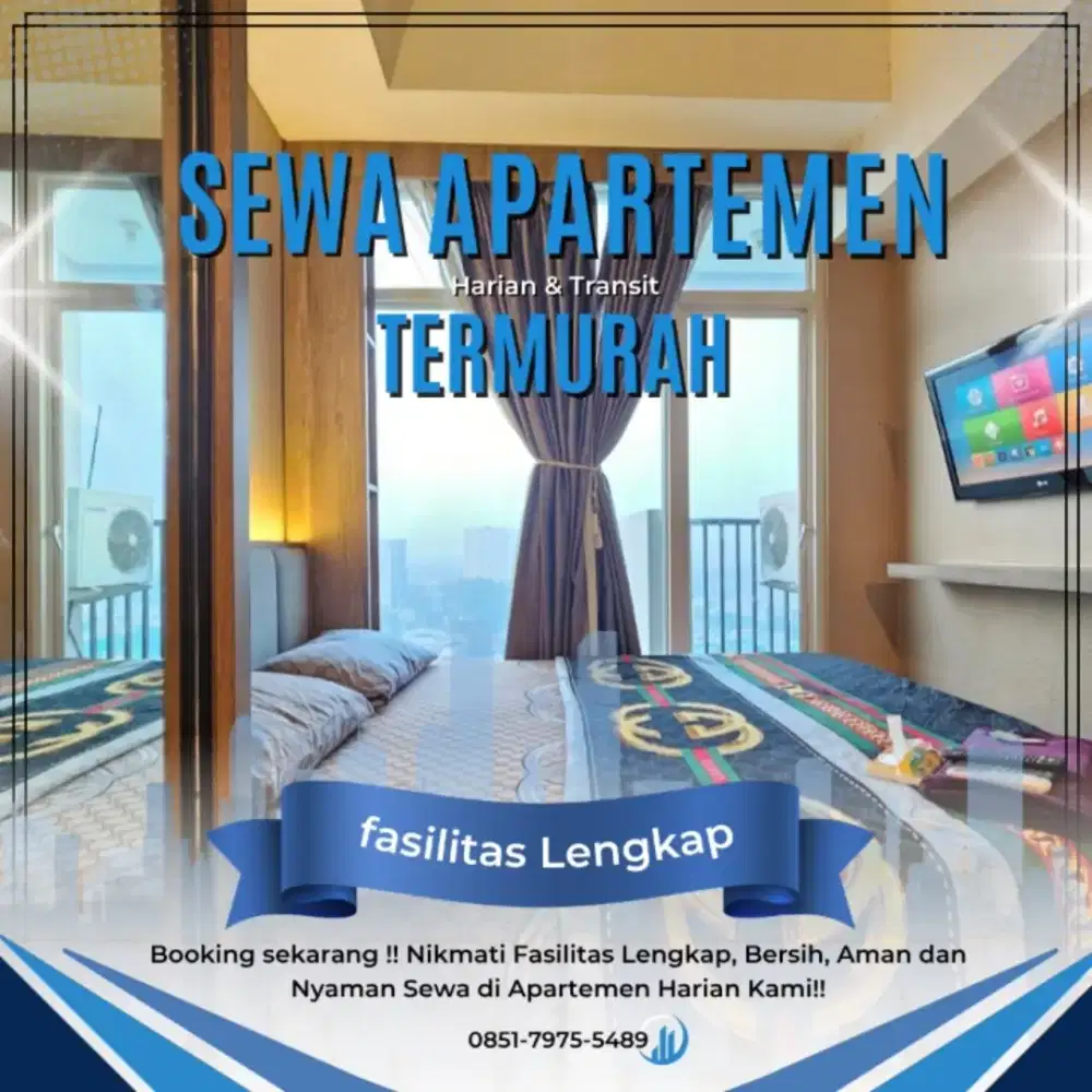 SEWA APARTEMEN BEKASI SPRINGLAKE SUMMARECON SMB HARIAN/TRANSIT MURAH