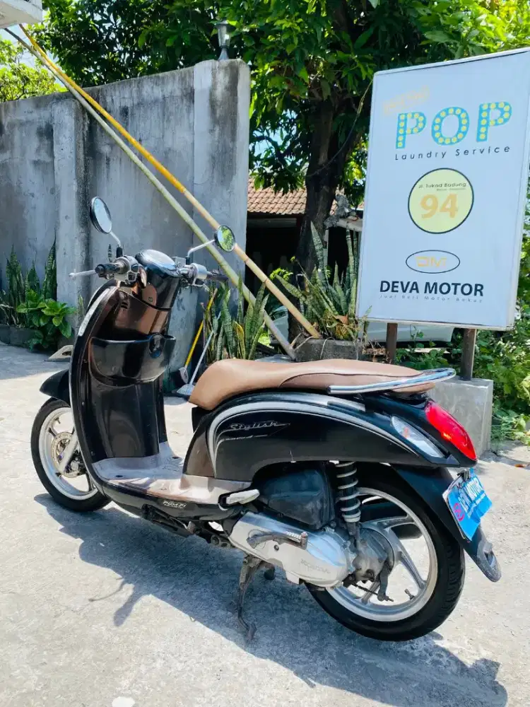 Scoopy 2014 hitam Deva motor