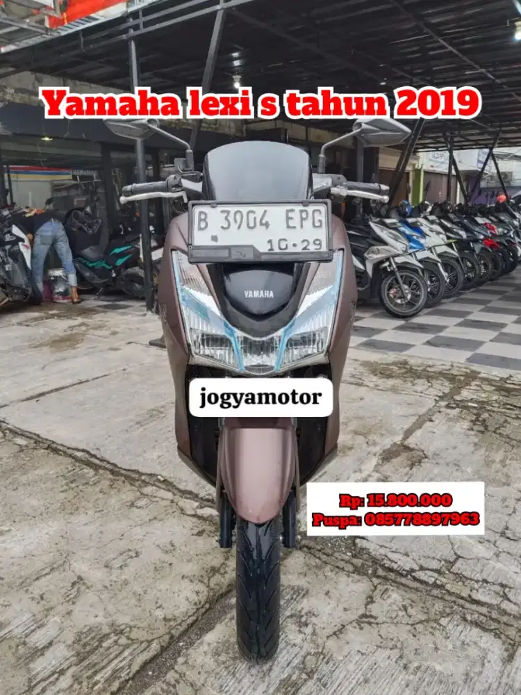 Yamaha lexi s tahun 2019 cash & credit
