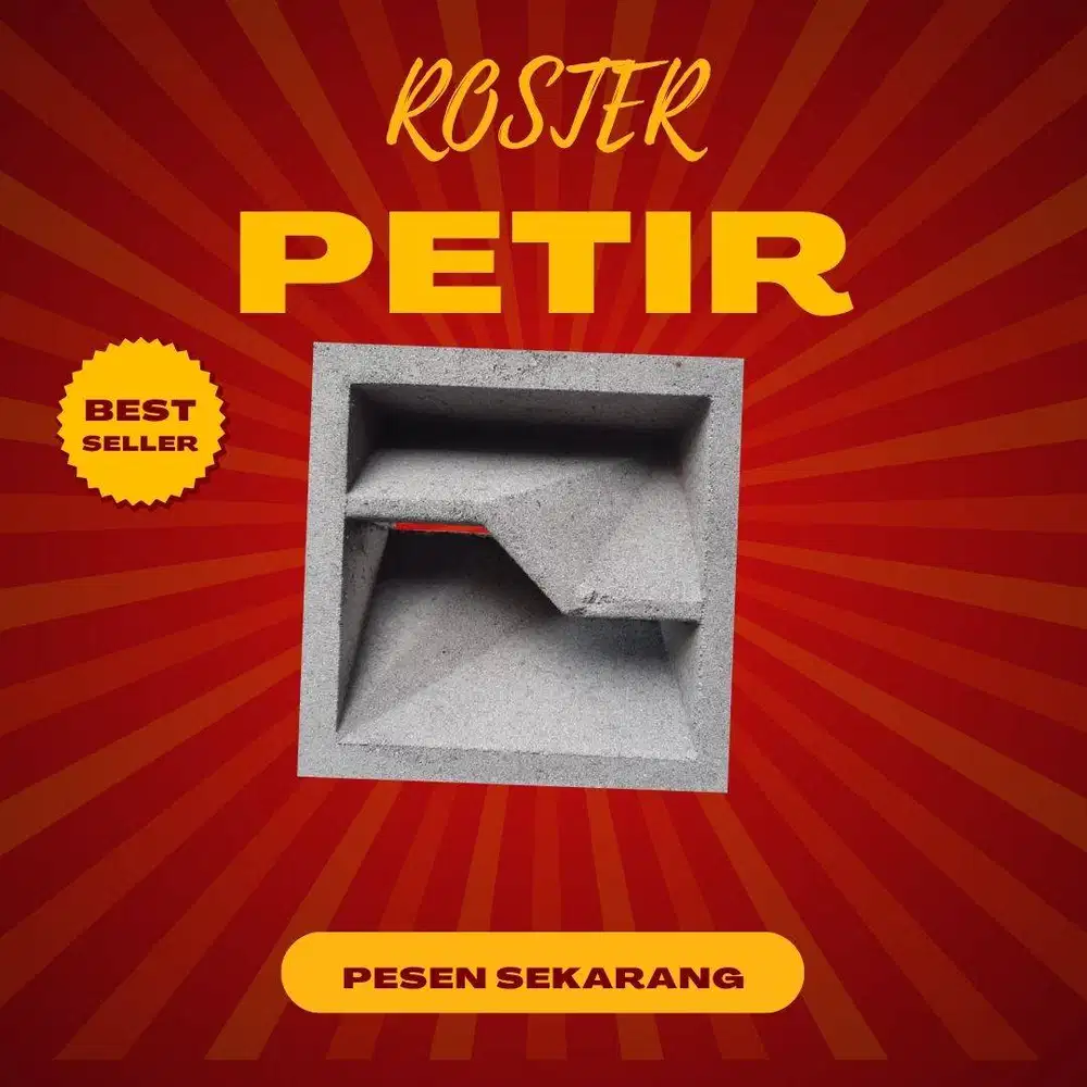 Pabrik Roster Beton Teras Minimalis di Trenggalek