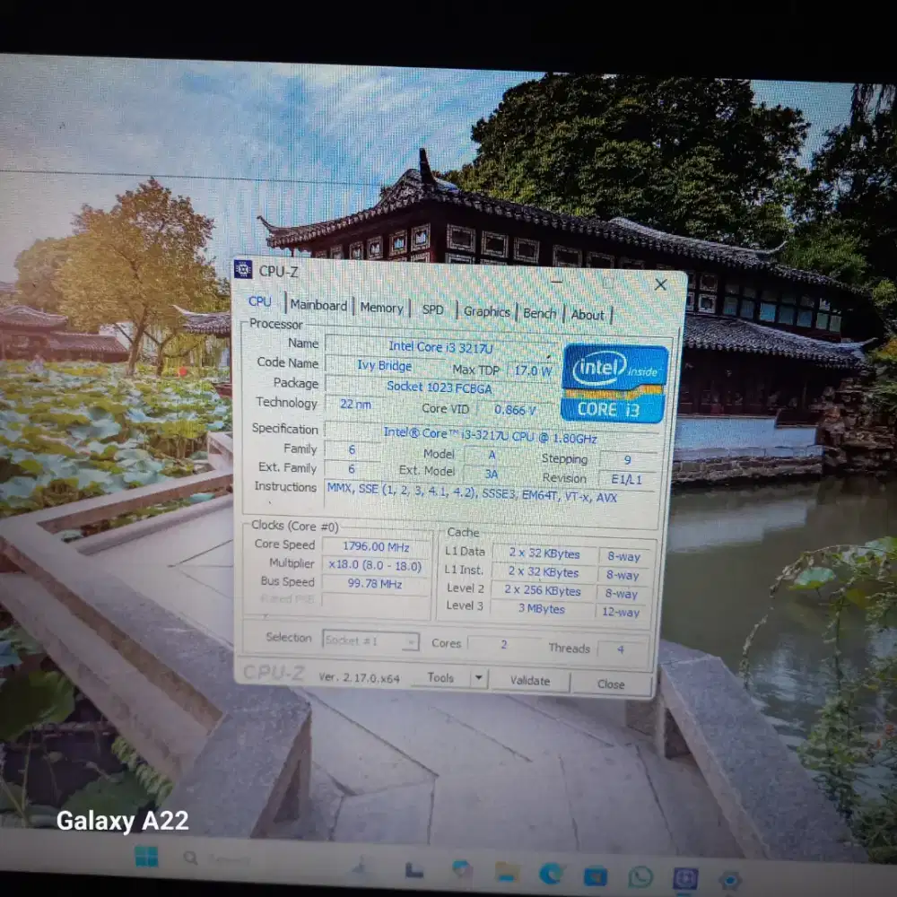 Edisi Turun Harga Asus x450CA W11 Pro 4/256 GB SSD minus mumer