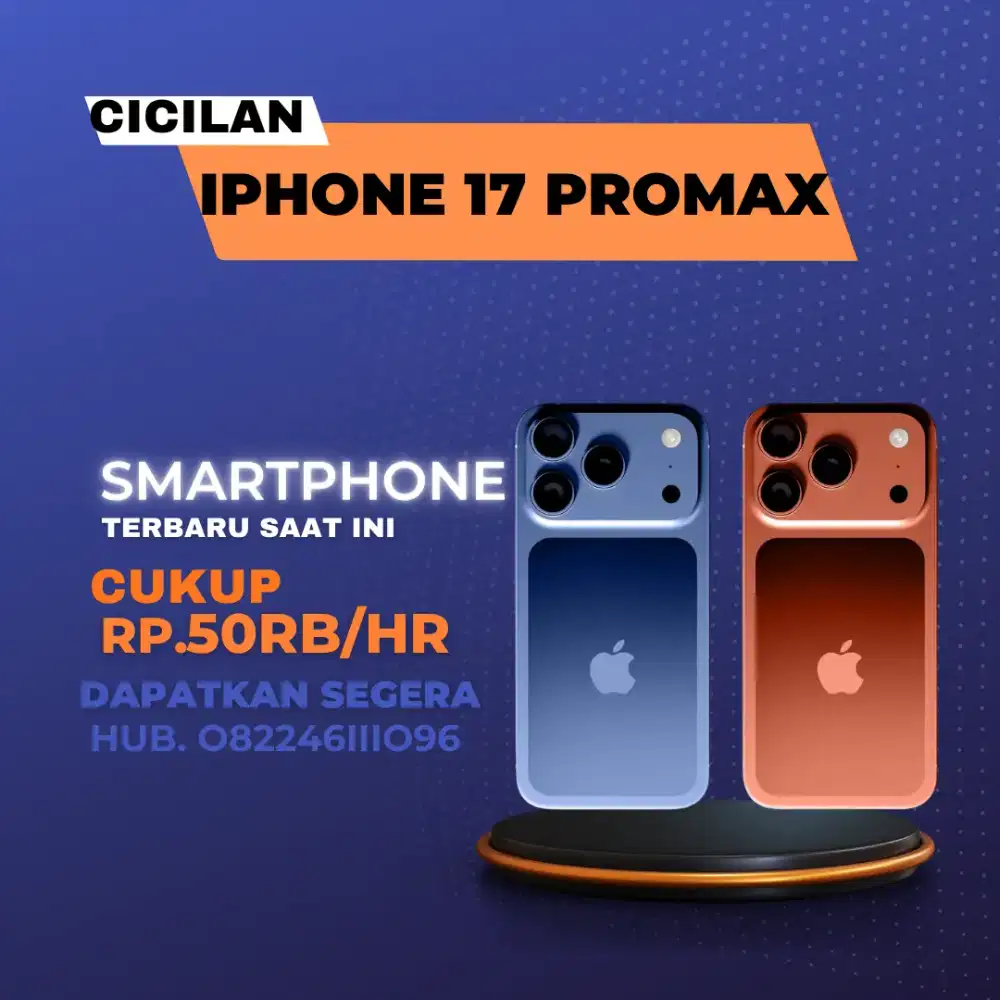IPHONE 17 PRO MAX BISA CICILAN