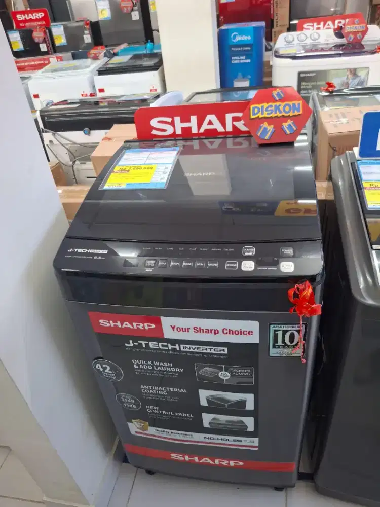 Promo Cicilan 0% mesin cuci Sharp