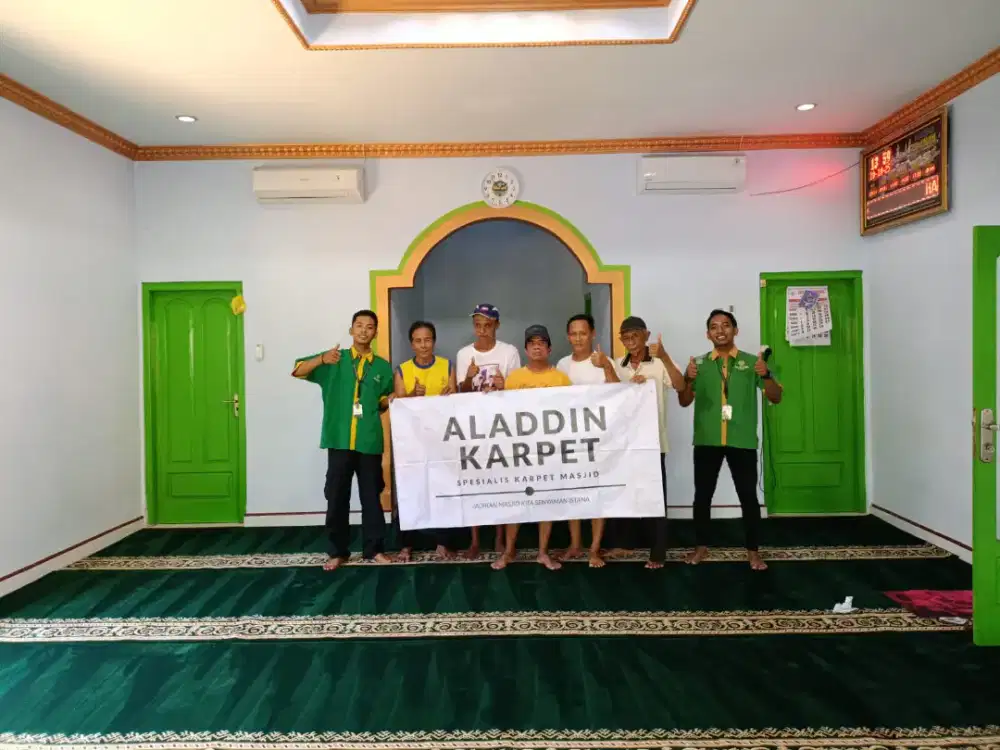 Karpet Masjid Roll Murah Solo – Tebal & Elegan