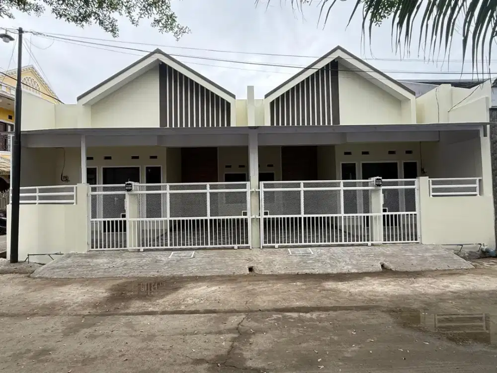 Dijual Rumah 1 Lantai Gandeng 2 Unit di Perumahan Pesona Anggrek Harapan