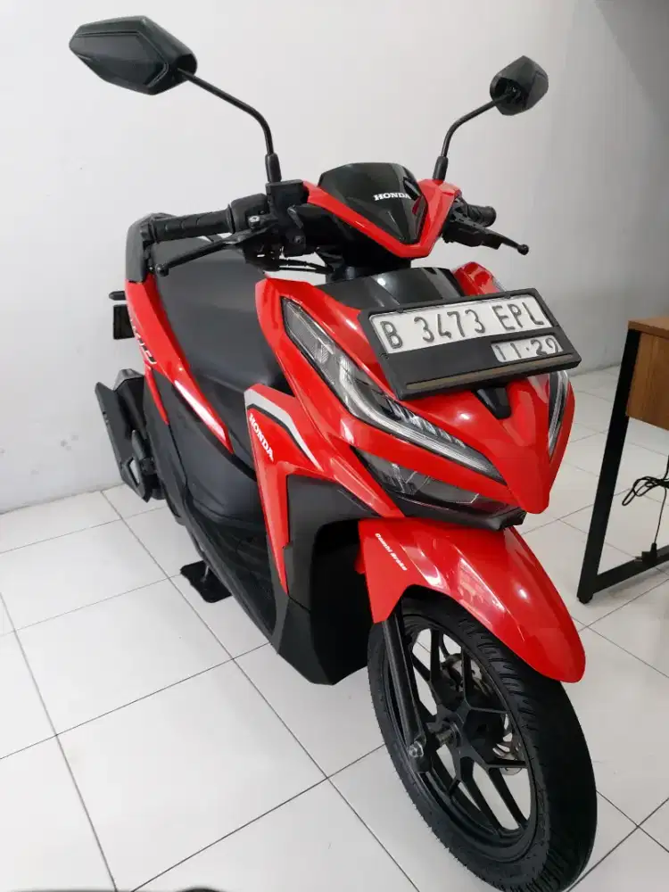 HONDA VARIO 125CC CBS MERAH GLOSSY YANG THN 2019