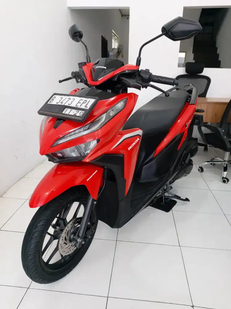HONDA VARIO 125CC CBS MERAH GLOSSY YANG THN 2019