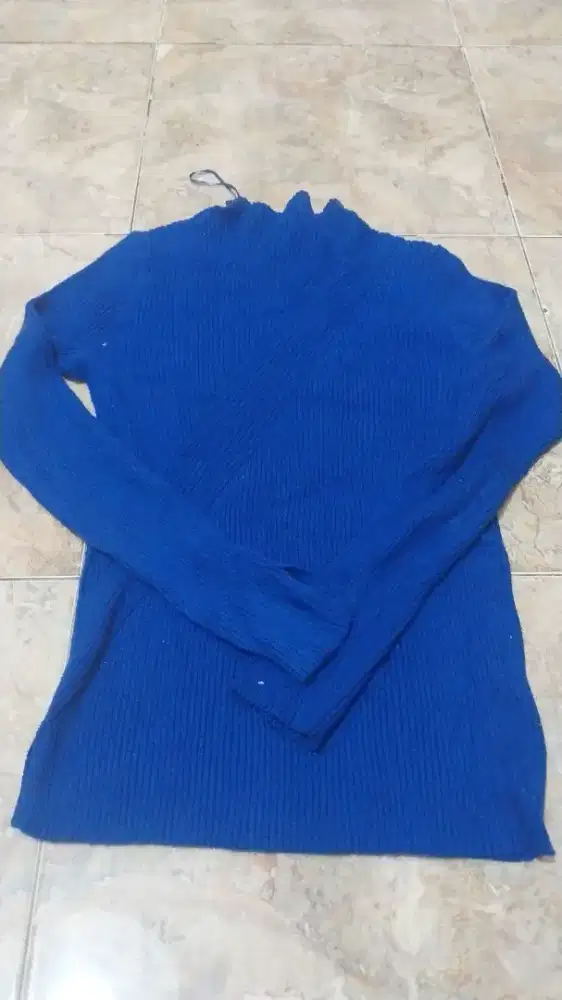 Turtle neck lengan panjang