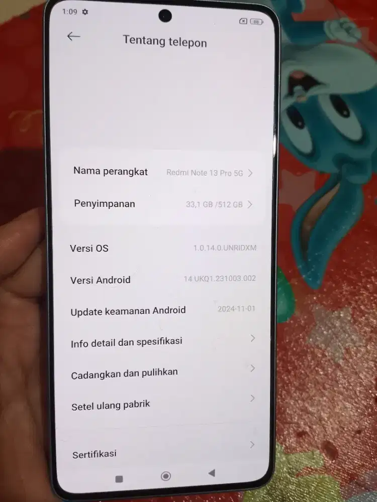 Redmi not 13 pro 5G