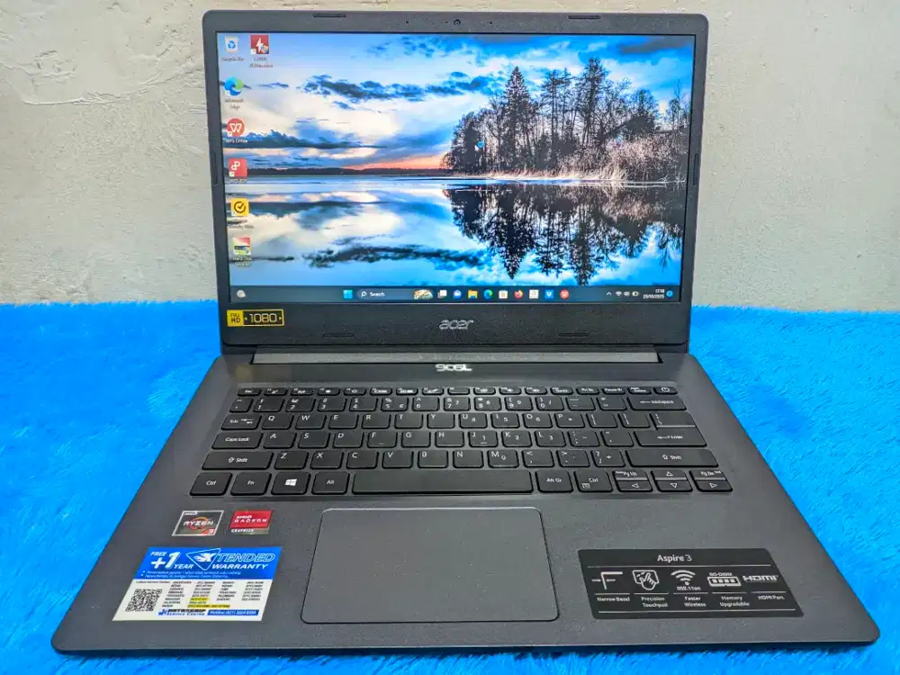 Acer Aspire A314-22 AMD Ryzen 3 3250U Ram 8 GB SSD 256GB