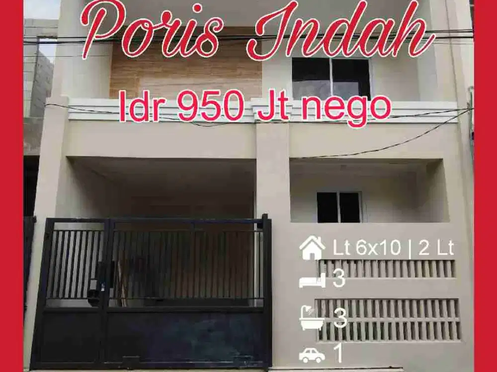Wilson Rumah uk 6x10 kt 3 di poris indah