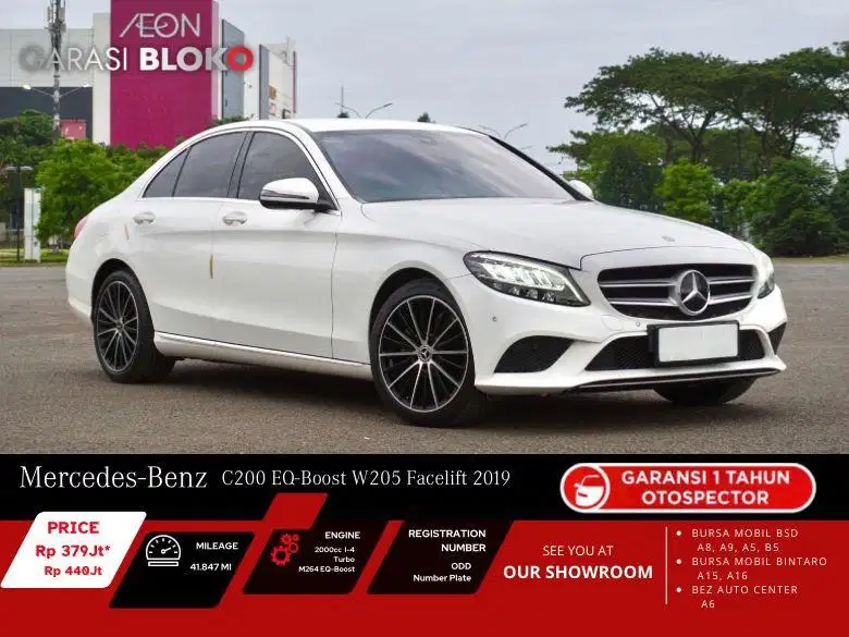 Mercedes Benz C200 W205 Facelift M264 EQ-Boost 2019