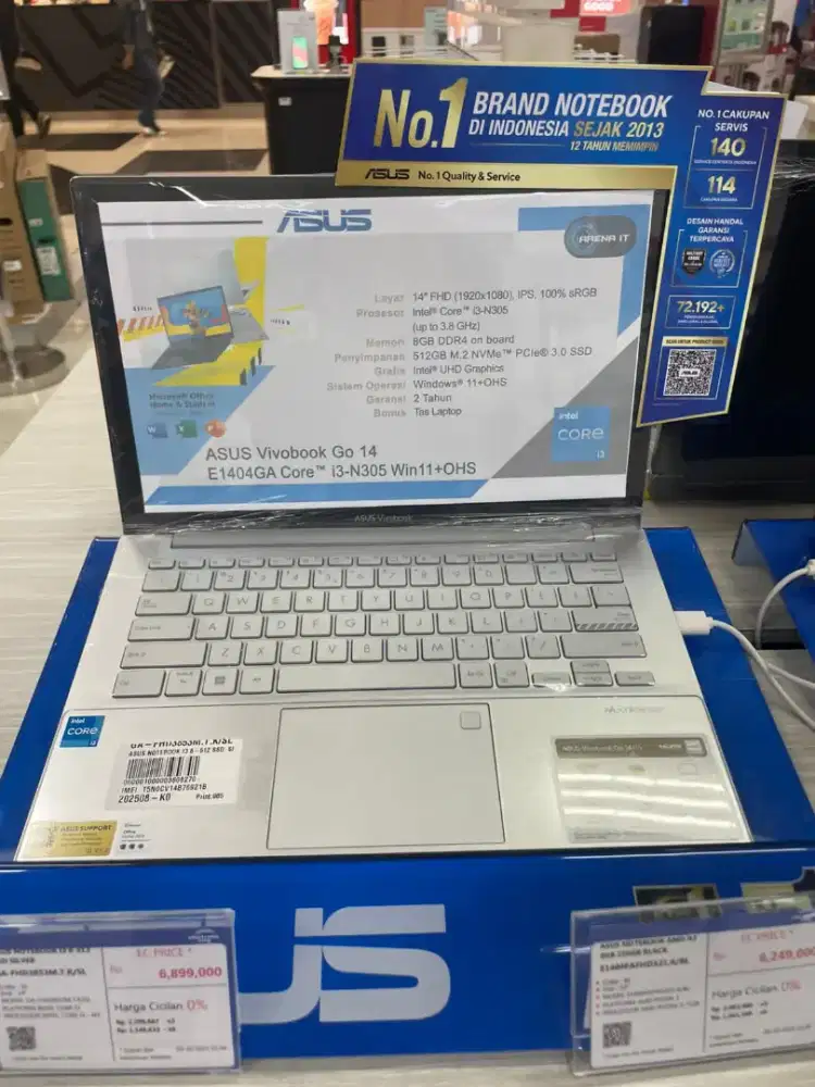 ASUS NOTEBOOK 8-512