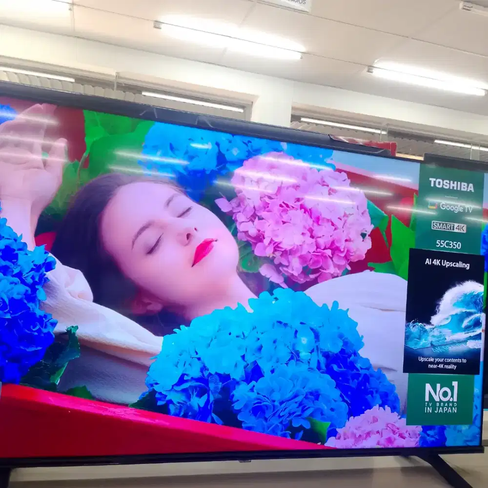 Tv toshiba 55inch bisa cicilan pake Shopepaylater