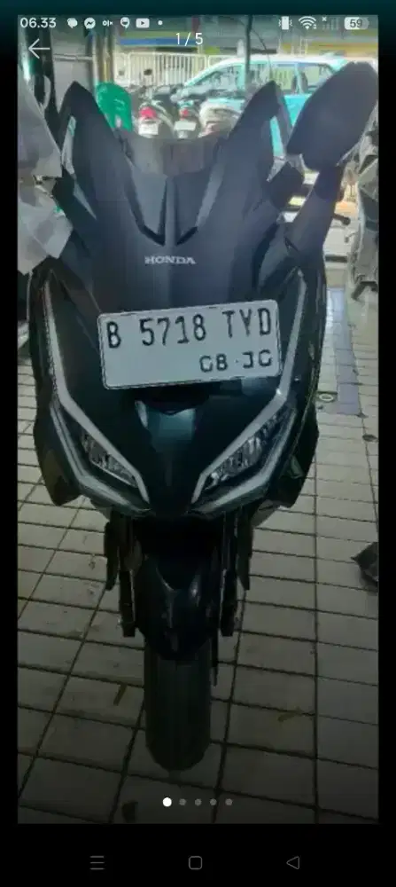 Forza 250 th 2025 km 186 plat jaktim