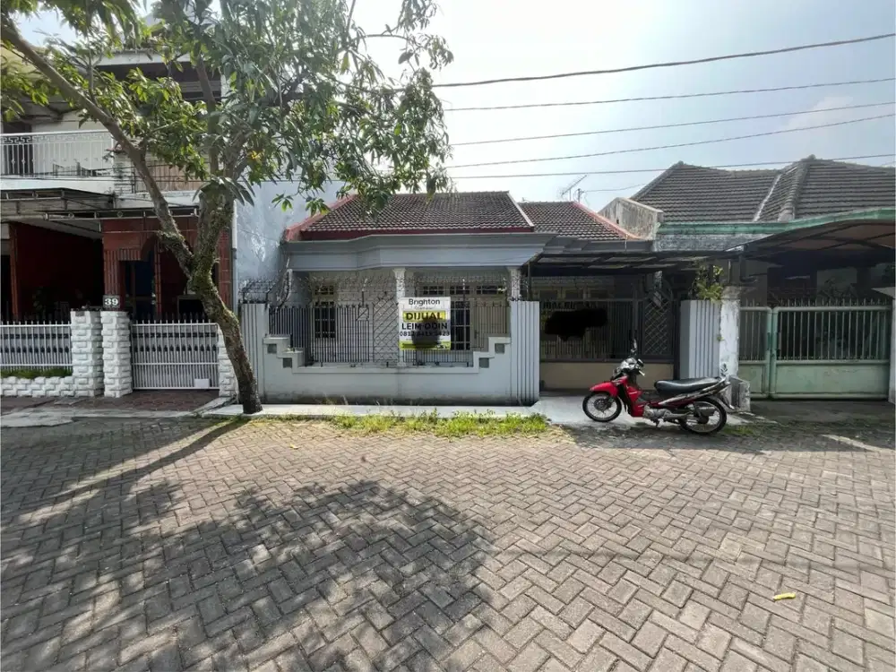 TERMURAH Rumah Luas 180m Area Brobudur Agung Dkt Suhat