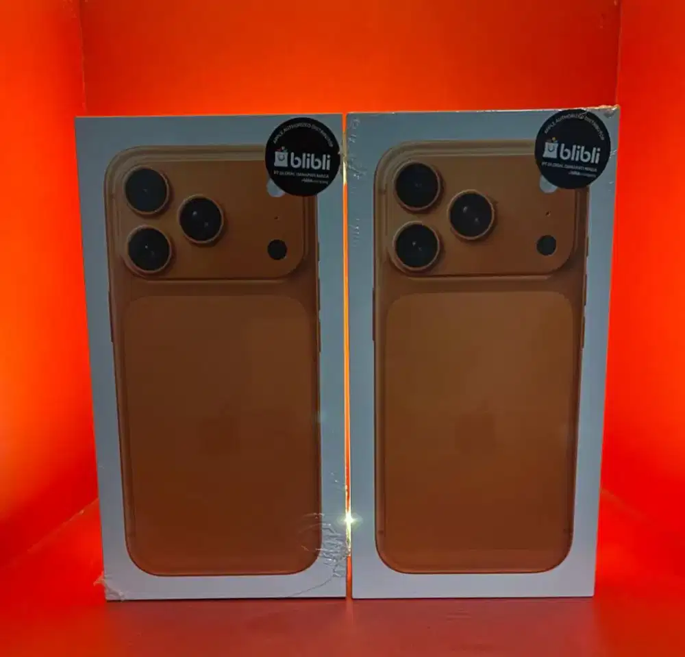 New iphone 17 pro 256gb garansi resmi ibox