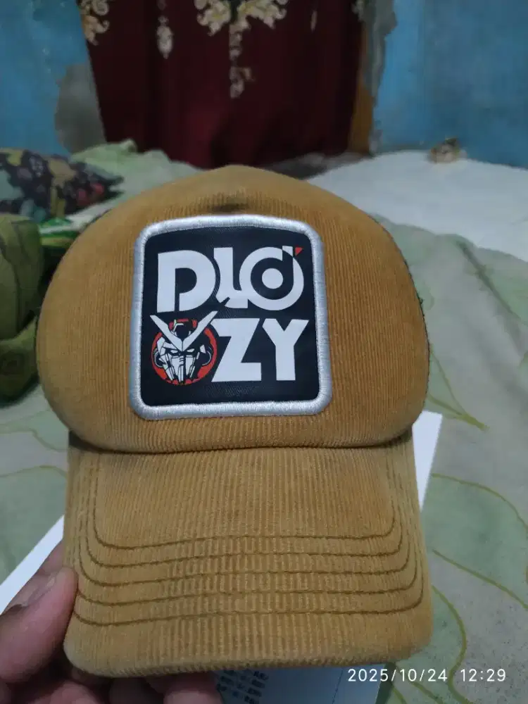 Topi trucker Corduroy dloozy original