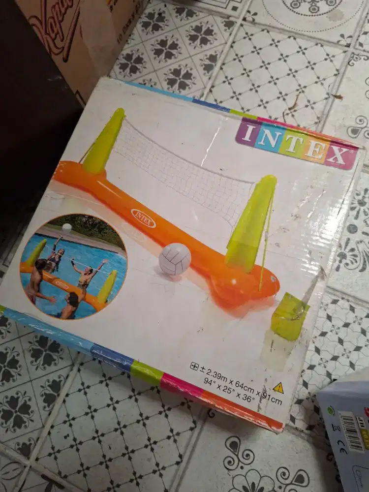 INTEX Volley ball game swimming net sport