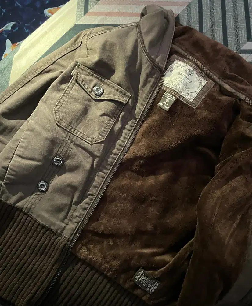 jaket tebal, made in china