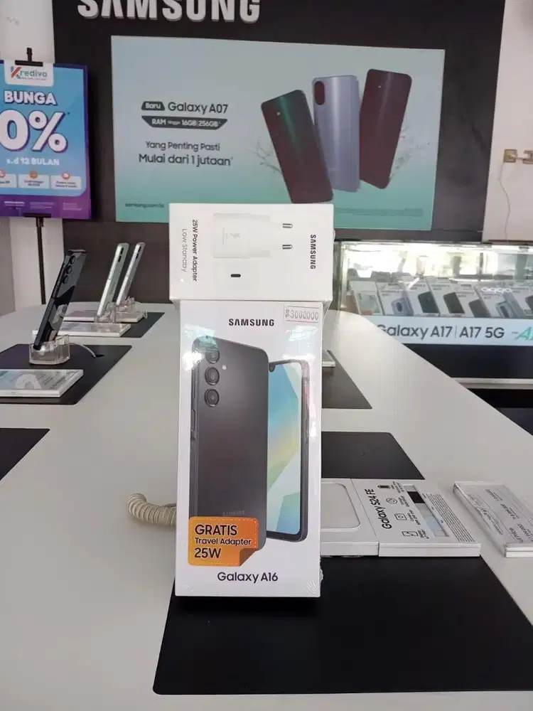 Samsung A16 8/256gb baru garansi resmi