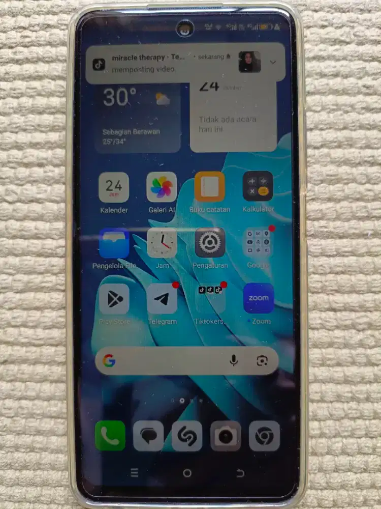 Itel phone P55 NFC blue original, 8/128Gb.