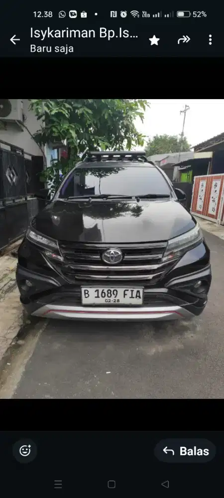 Di Jual Rush Hitam 2018