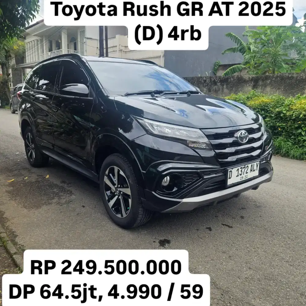 Like New KM 4rb.. Toyota Rush GR Automatic 2025 (D)