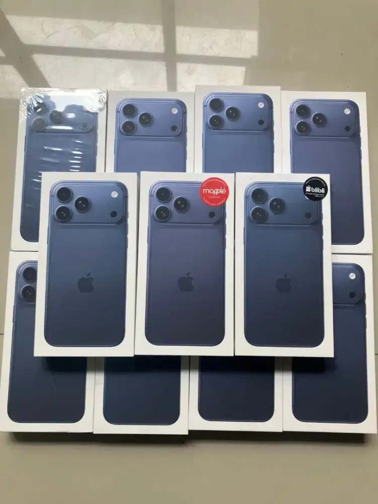 Iphone 17 pro max 256 new garansi resmi