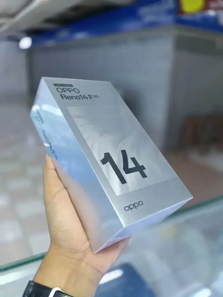 Oppo Reno 14F 12/256 Baru // Bisa Kredit