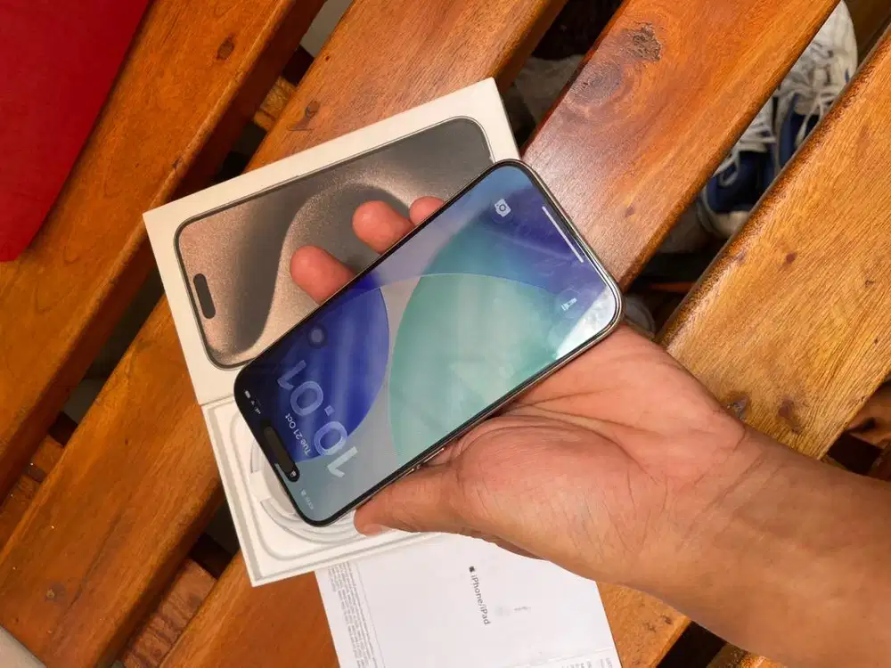 Iphone 15 pro 256gb natural titanium ibox
