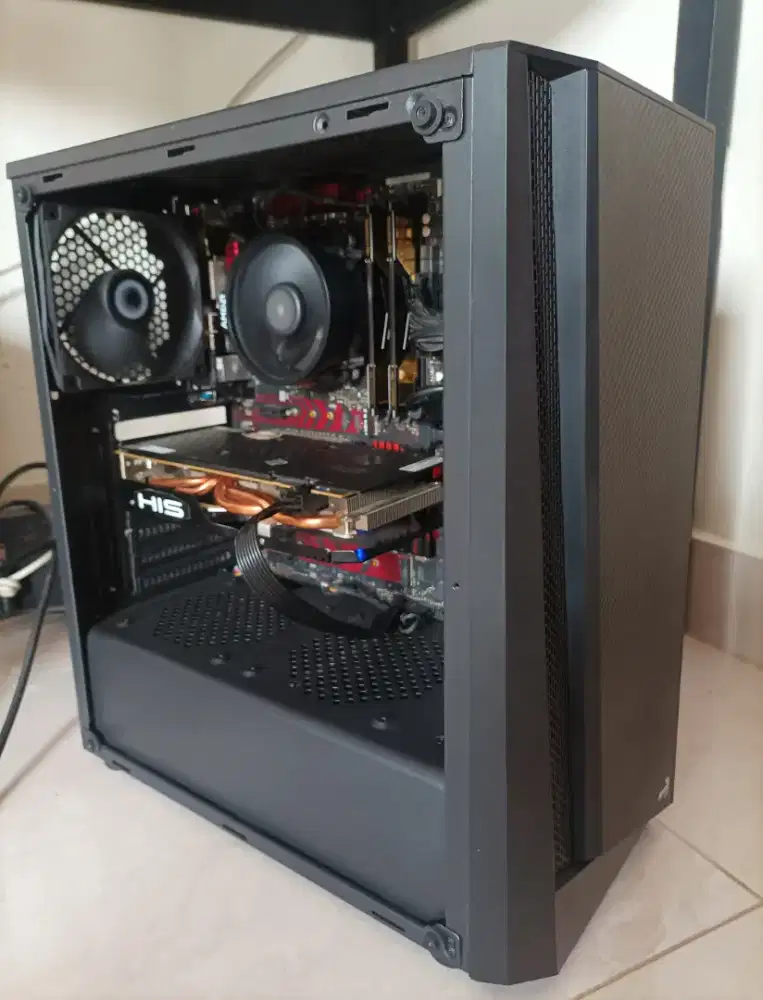PC AMD RYZEN 5 5500 VGA RX 580 RAM 16GB