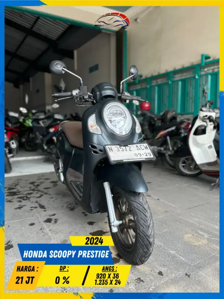 HONDA SCOOPY PRESTIGE 2024 NEGO LURR HIKMAH MOTOR KEPUH MALANG