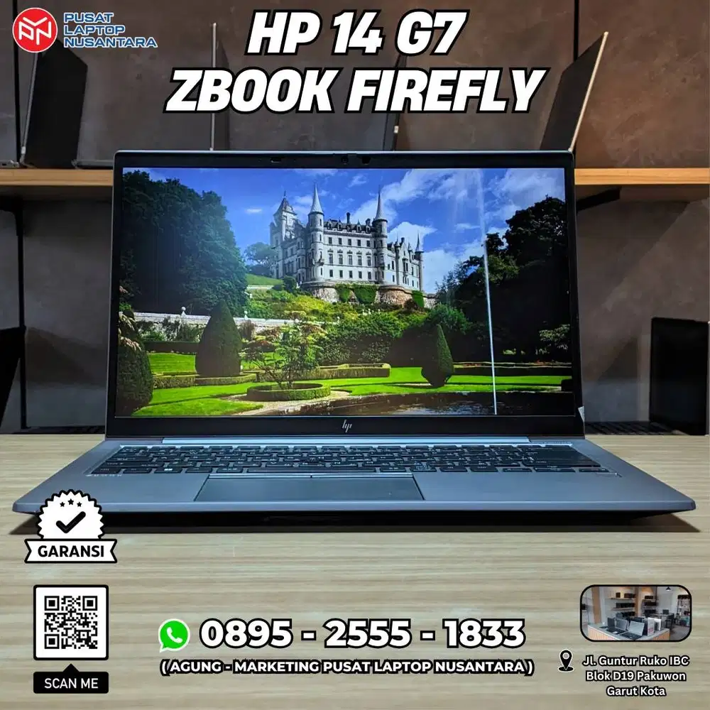 HP Zbook 14G7 Workstation [Second ex Kantor] - Laptop Garut