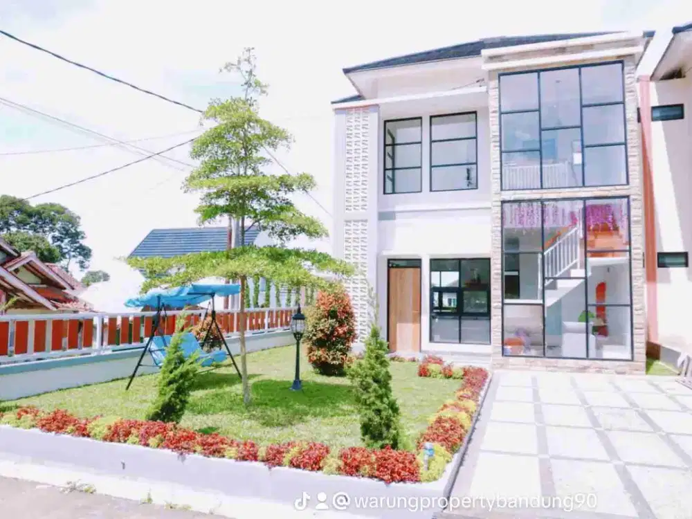 Rumah Villa Berikut Furniture Siap Huni Di Lembang