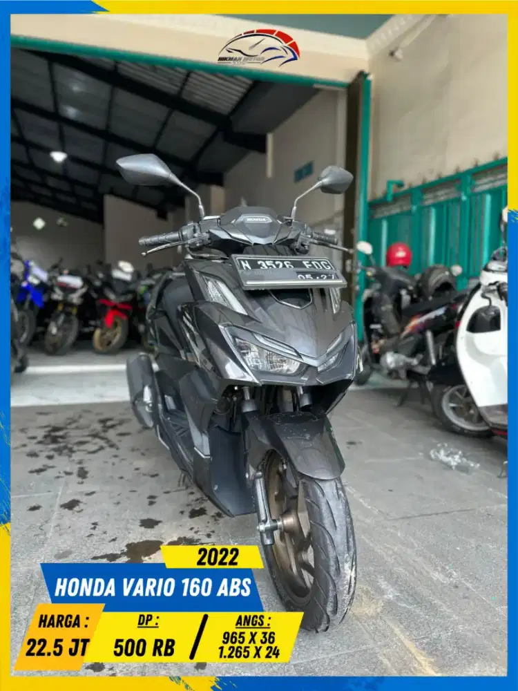 HONDA VARIO 160 ABS 2022 SIAP PANTAU BOSSKU HIKMAH MOTOR KEPUH MALANG