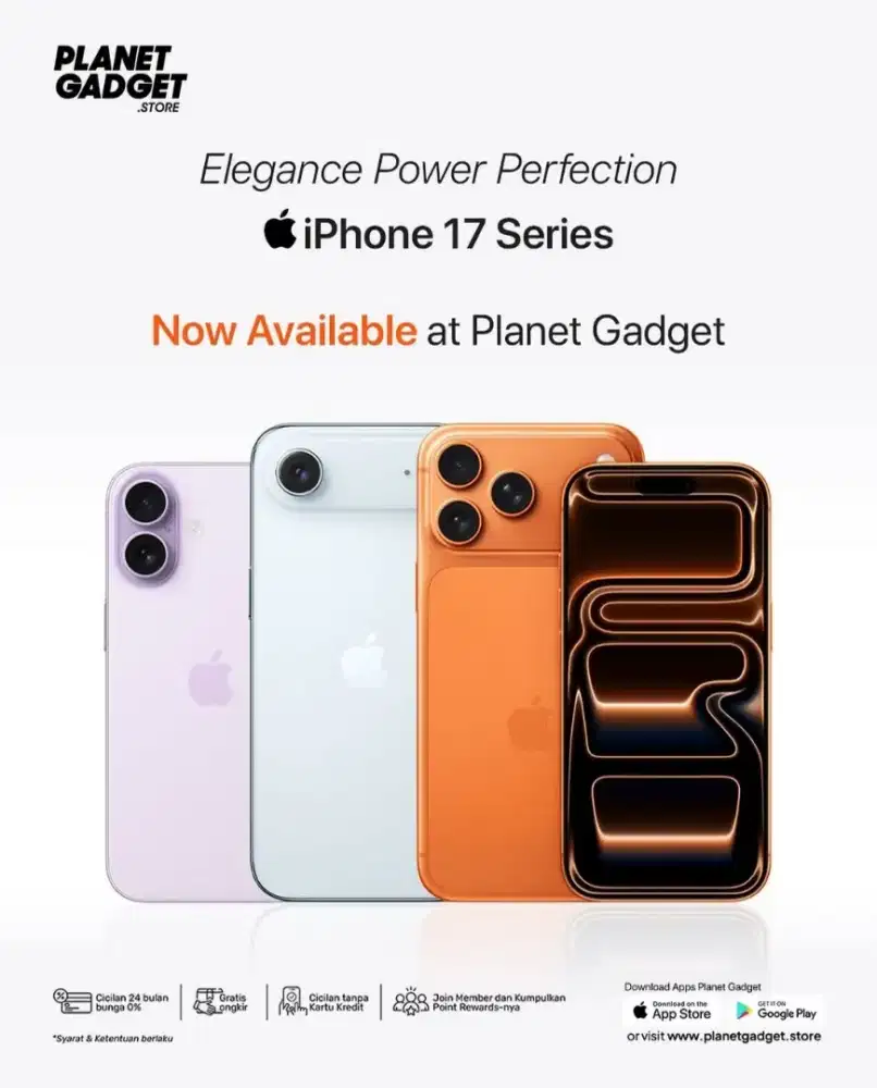 Kredit Iphone 17 series Cukup KTP aja
