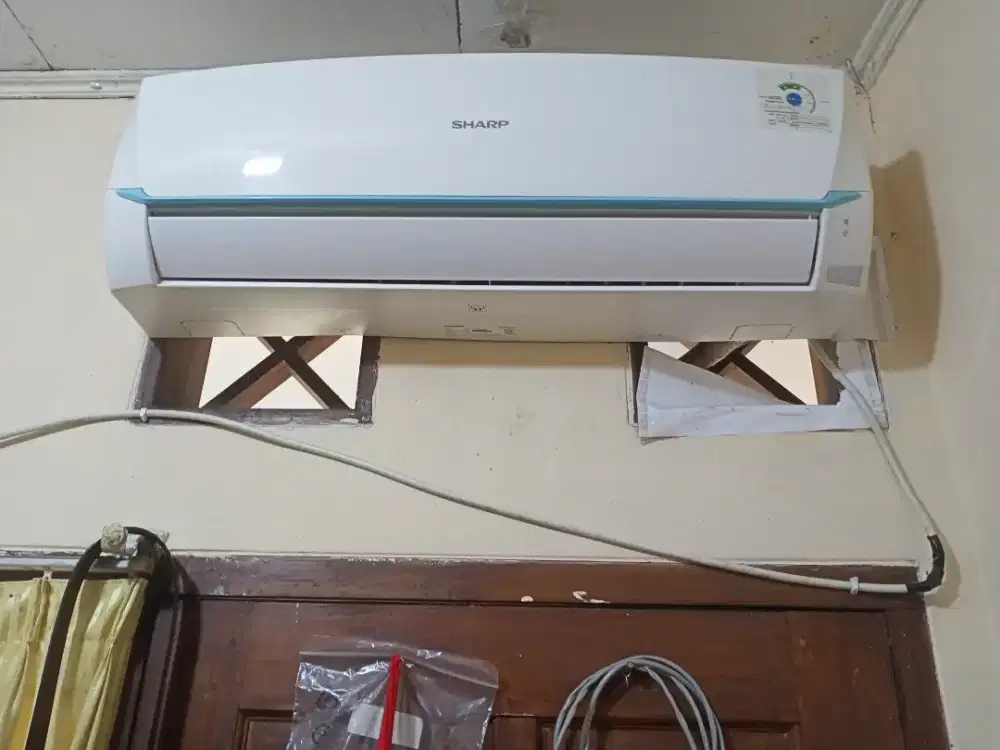 AC SHARP 1PK Dingin msh terpasang
