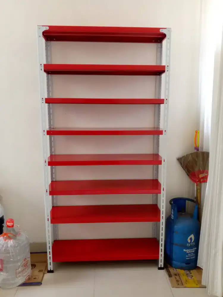 Rak besi rak buku rak kantor