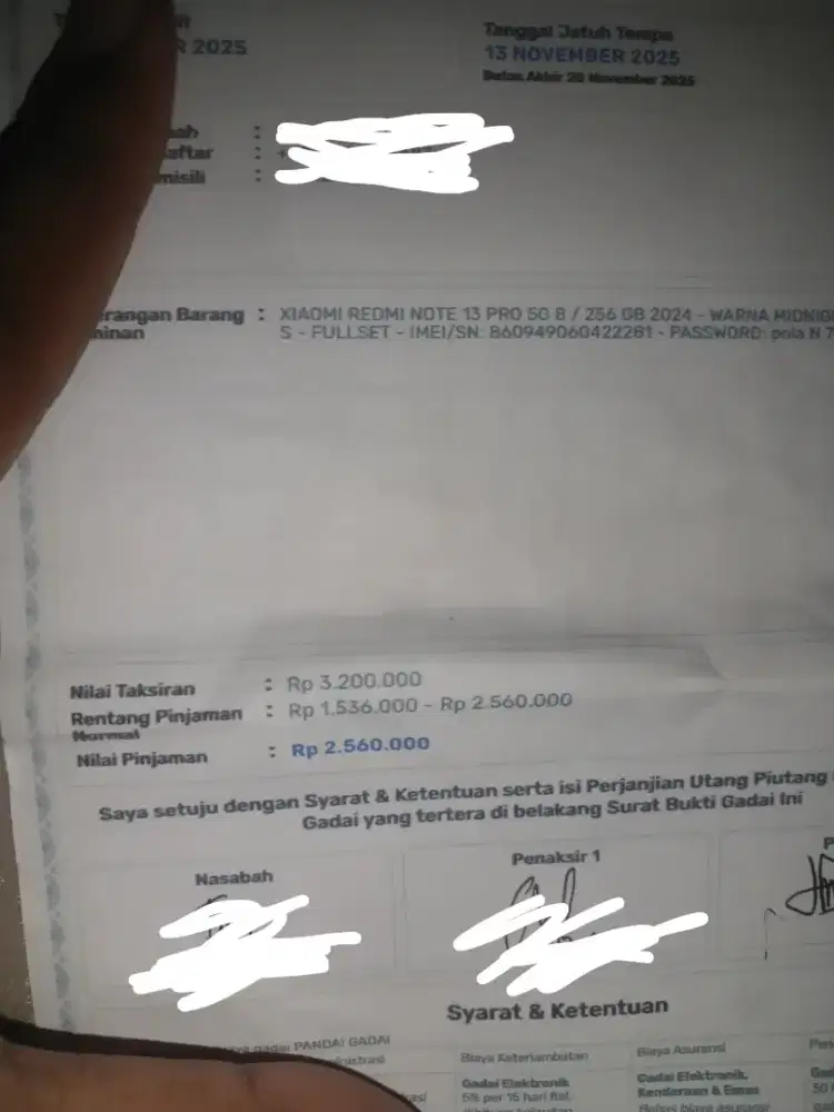 REDMI NOTE 13 PRO 5G 8/256 FULLSET