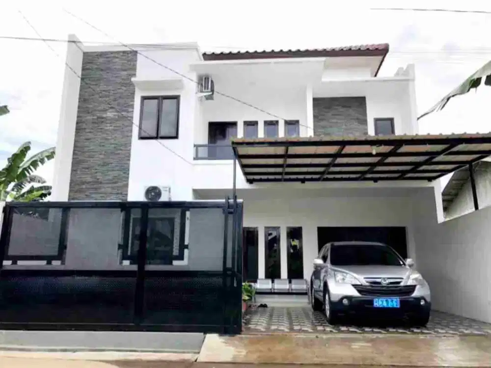 Dijual rumah mewah bangunan baru LT 150 LB 220 di perumahan Jatiasih bebas banjir