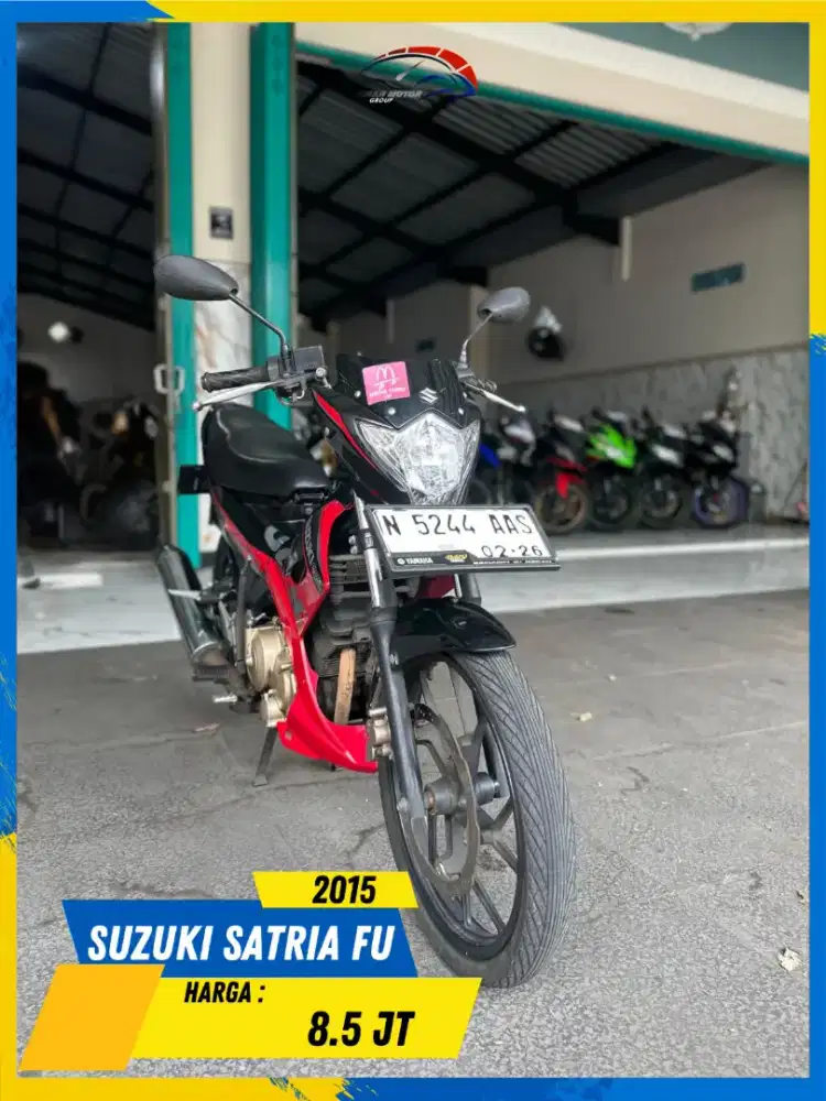 SUZUKI SATRIA FU 2015 BEKAS CIAMIK MASZEEHH HIKMAH MOTOR KEPUH MALANG