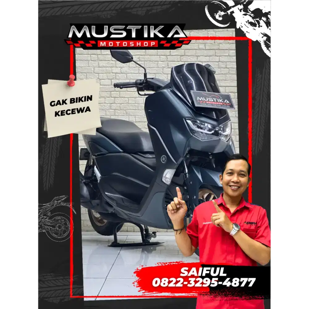 Perfect Condition!!Yamaha N Max Keyles ABS 2022 N Asli Mulus-Mustika