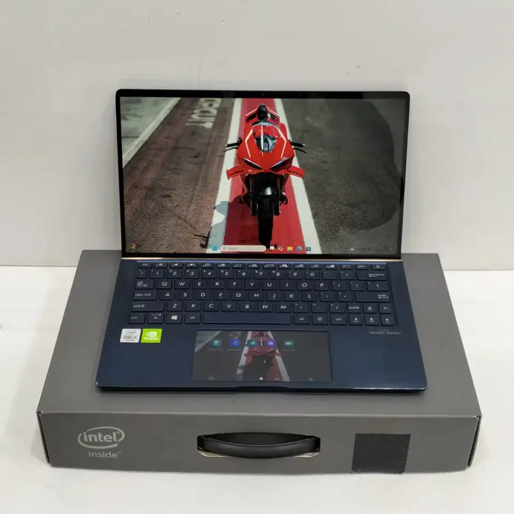 Asus ZenBook UX334FLC (2 Layar) Core i5 Gen 10 VGA MX250 (2 GB)